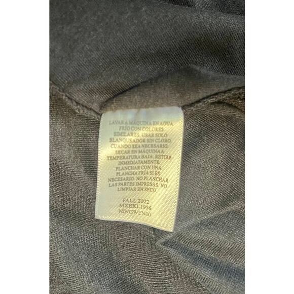 Etonic 3/4 Zip Jacket in Black Mock Neck Longer in the Back Womens L - Picture 8 of 8